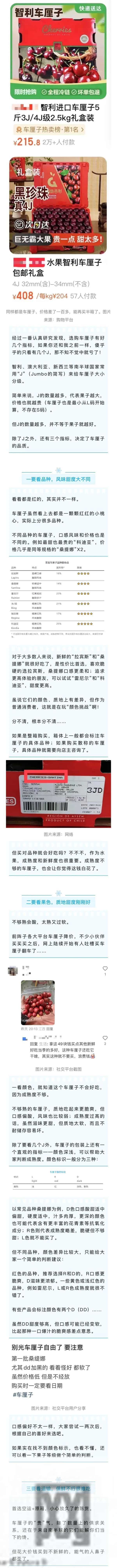 车厘子2J3J4J是什么意思