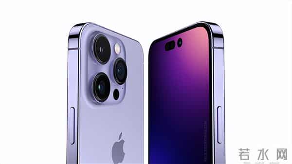 紫色IPHONE14 PRO概念渲染图曝光