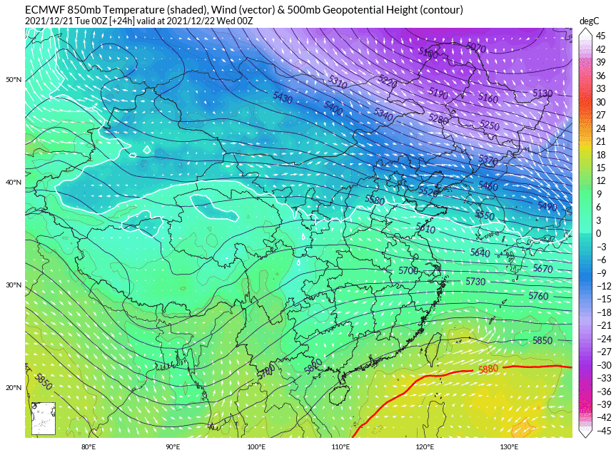 压轴寒潮将横扫30余省区市 多省有雪
