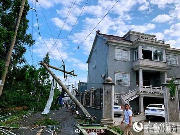 苏州龙卷风最大风力达17级