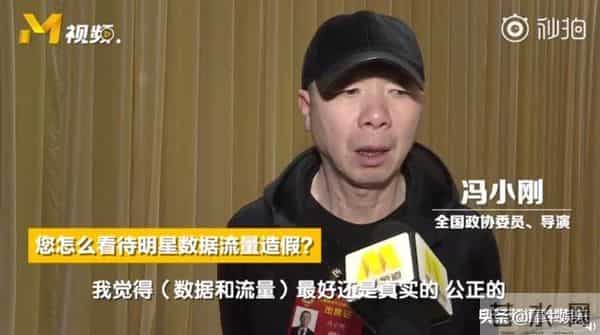 冯小刚谈流量造假