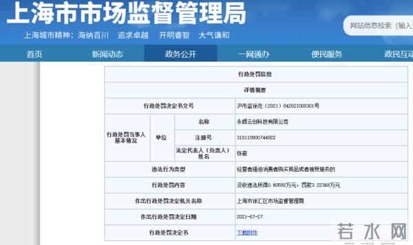 永辉违规收取1元包装费被罚