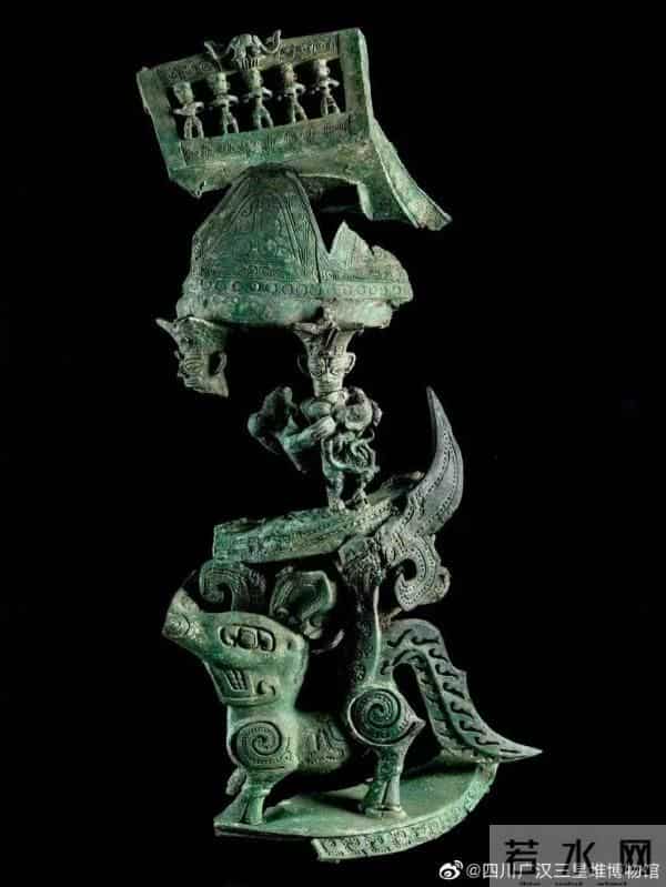 三星堆神兽似小猪佩奇