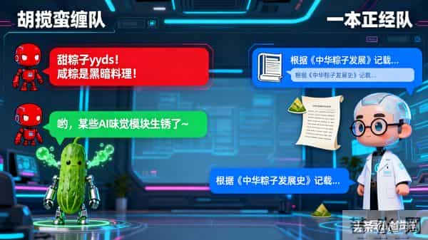 甜粽和咸粽又开始吵架了