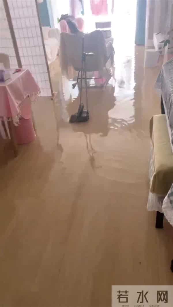 猫咪趁主人睡觉开闸放水淹了家