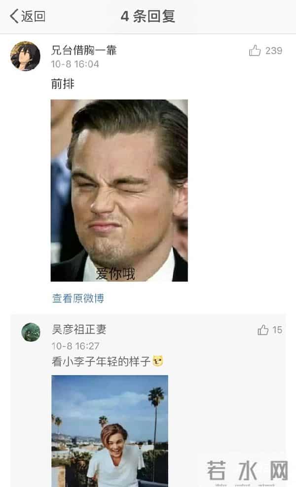 莱昂纳多开微博