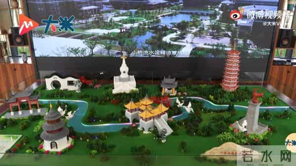 师生用面粉雕出10组扬州标志建筑