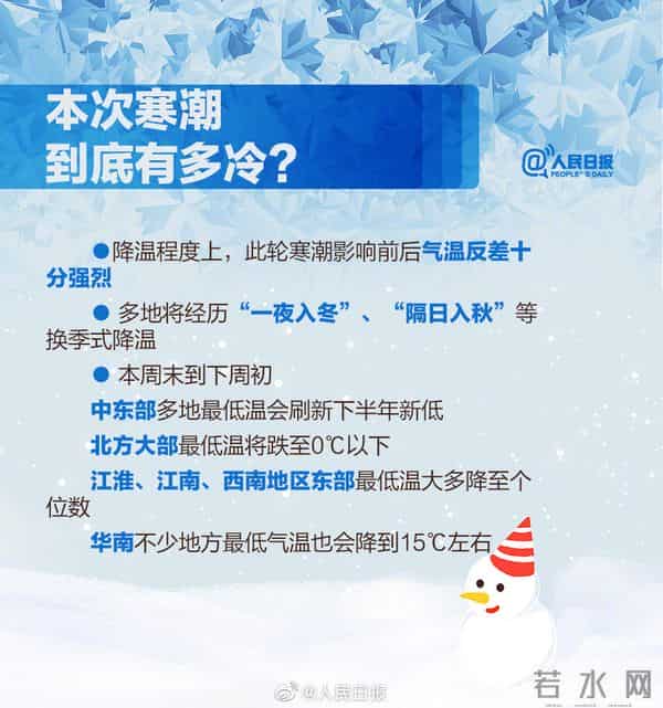 海南都逃不过寒潮 御寒指南来了