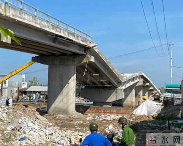 越南造价1500万的大桥轰然倒塌