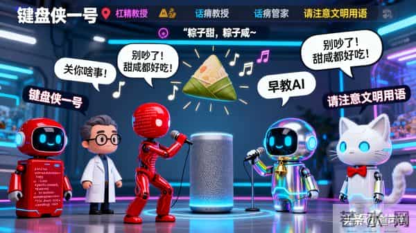 甜粽和咸粽又开始吵架了