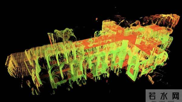 圣母院激光建模