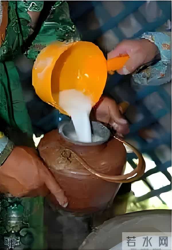 狗狗咬破白酒桶把自己灌醉