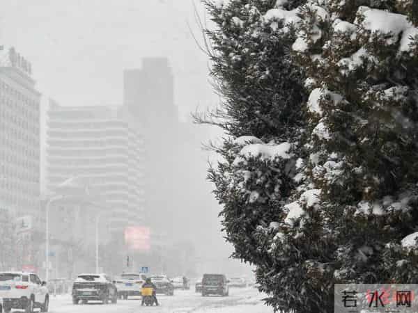 辽宁多地大雪 积雪深处没过脚踝