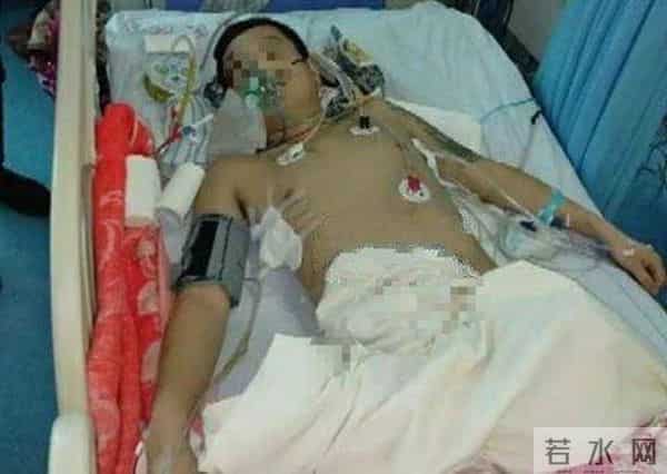 吞剑表演大型失误现场