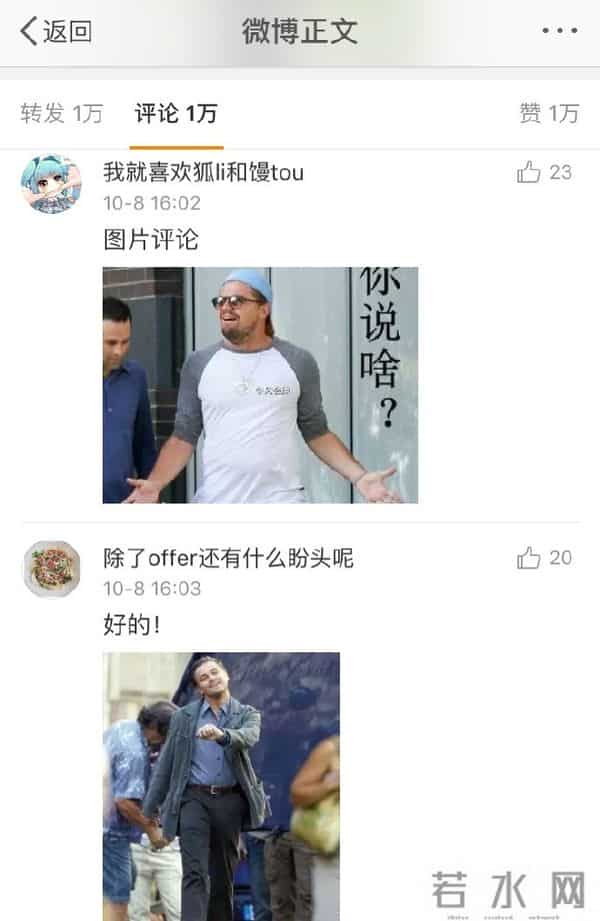 莱昂纳多开微博