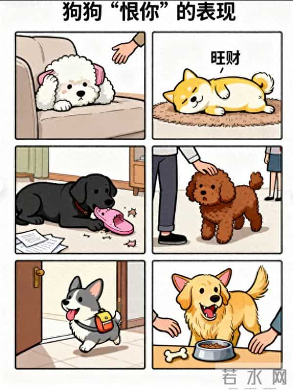 3斤小狗舔5斤大鱼被鱼尾抽翻