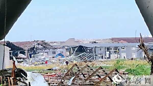 苏州龙卷风最大风力达17级