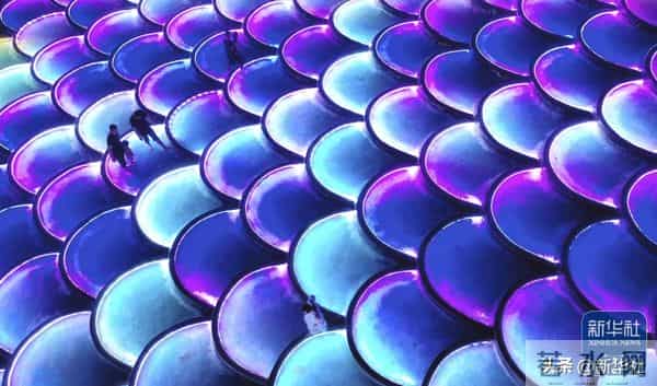 四川乐山大佛脚下河床裸露