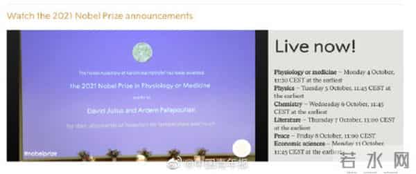 今年首个诺奖-破解人类感知之谜