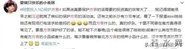 阿里成立方言小组