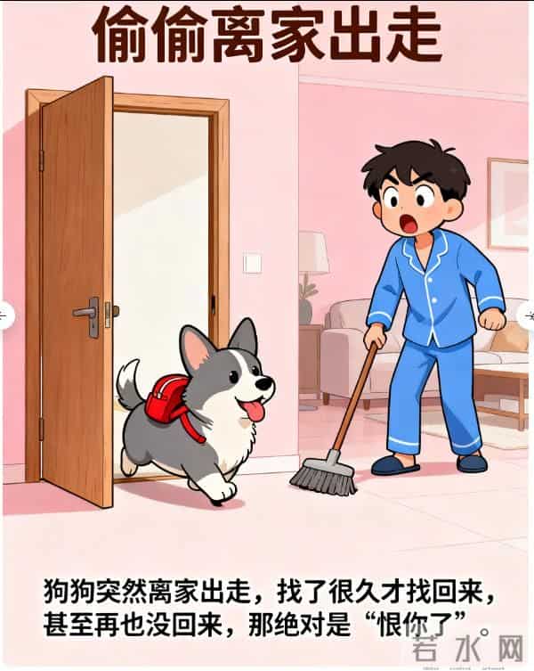 3斤小狗舔5斤大鱼被鱼尾抽翻