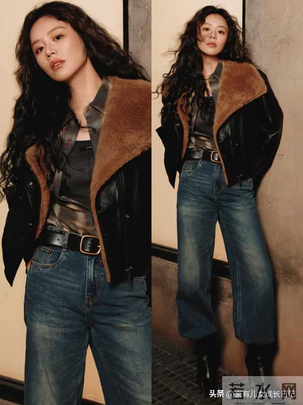 马思纯的明媚感太绝了 冬日穿搭又暖又时髦，大衣从优雅到酷飒