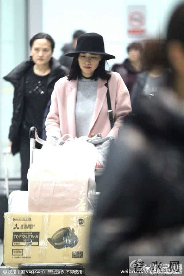 高圆圆美得不得了,完美诠释了性感