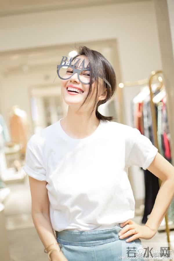 高圆圆美得不得了,完美诠释了性感