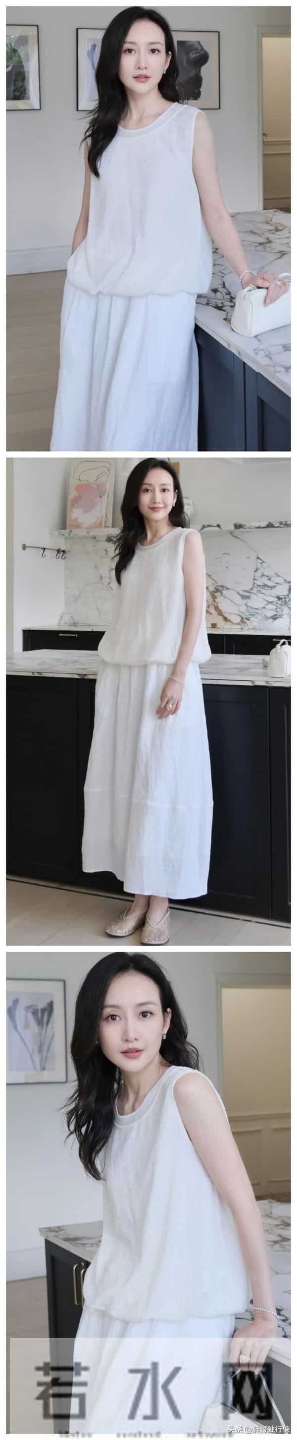 80后女演员王鸥的气质非凡裙装穿搭合集(二)