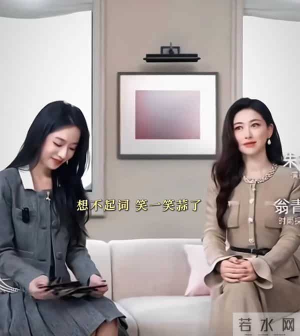 翁青雅采访朱珠翻车后,品牌方删除直播回放,翁青雅评论区已沦陷