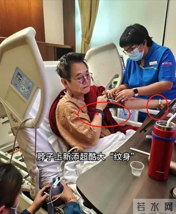 李连杰豪宅内游泳,脱光上衣只为自证清白!大腹便便已无肌肉感