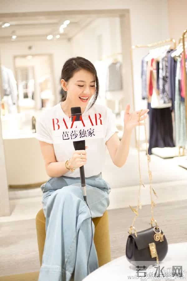 高圆圆美得不得了,完美诠释了性感