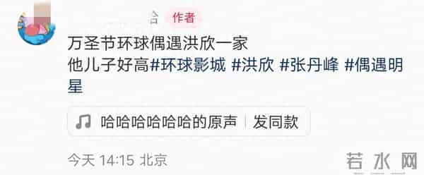 再破离婚传闻!洪欣一家四口外出游玩被偶遇,温馨互动显真情