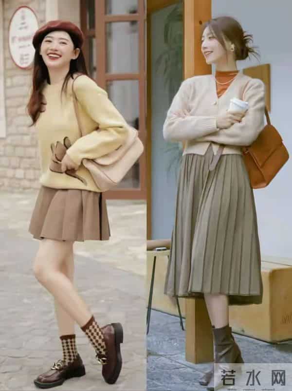 关晓彤的新造型火了！紫色卫衣+灰色半身裙，显气质又俏皮洋气