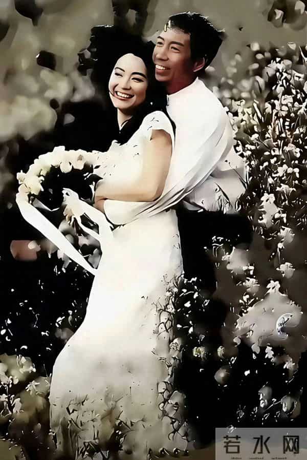 林青霞40不惑,这张婚照看上去美的像18岁的少女,看来遇到真爱了
