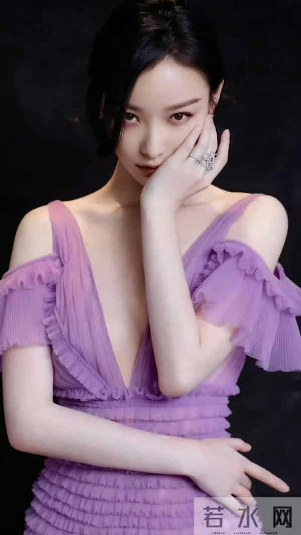 倪妮|高级紫紫色最有韵味!!