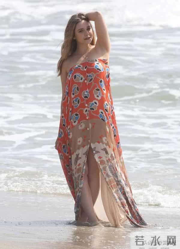 戏外比戏里更美!35岁奥尔森海滩造型惊艳众人,这气质绝了