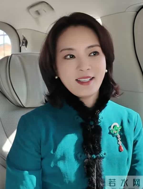 刘芳菲乘车赴彩排,着中式绿装谈古建筑寻访美学沉淀