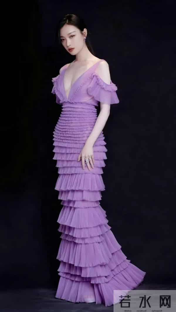倪妮|高级紫紫色最有韵味!!