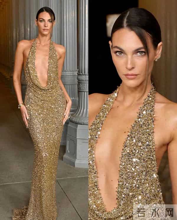 超模也是凡人啊！小李子的女友并不会因为脸上的痘痘而畏惧屏幕