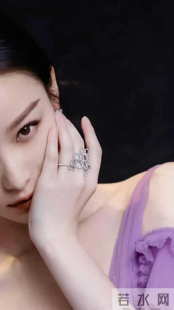 倪妮|高级紫紫色最有韵味!!