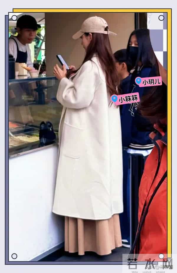 马筱梅带汪小菲儿女成都逛街被偶遇,玥儿长高了,侧颜像极了大S