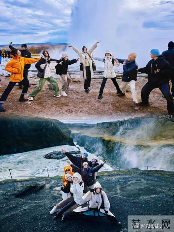 热巴穿冲锋衣也很权威!想起了花少冰岛穿搭