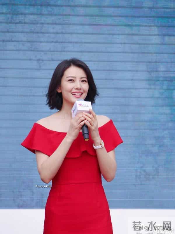 高圆圆美得不得了,完美诠释了性感