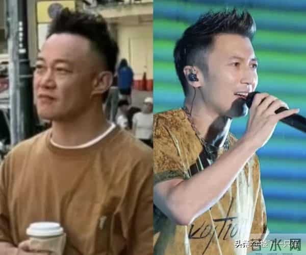 陈奕迅剪掉多年卷发 新发型被吐槽显秃 侧面不均匀和谢霆锋撞型了