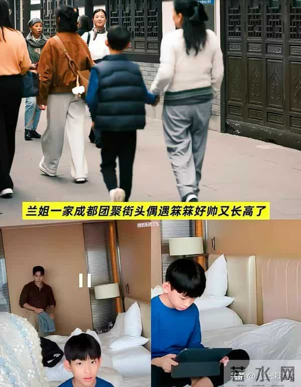 汪小菲一家成都度假,两姐弟照片又流出,小玥儿装扮太意外