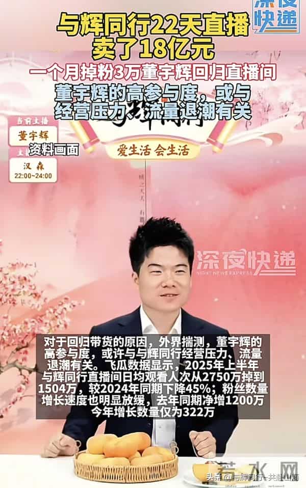 破纪录！宇辉10月销售破28亿，登抖音重榜，将参加家乡某重要活动