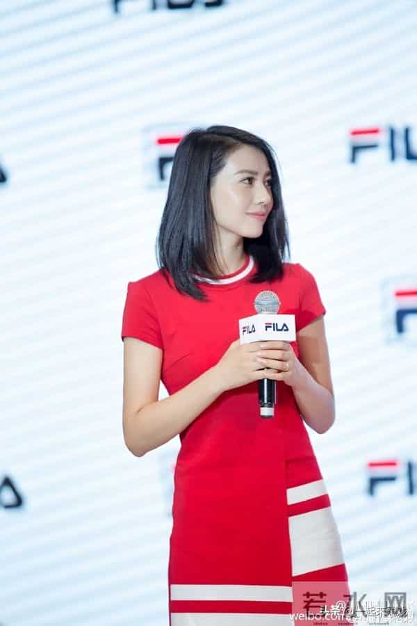 高圆圆美得不得了,完美诠释了性感