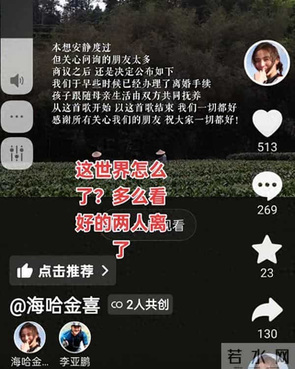 李亚鹏官宣离婚!欠4.5亿债租房三年,和好友阿那亚聚会满脸笑意