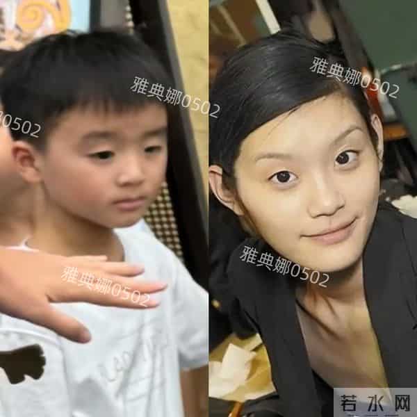 香港迪士尼偶遇何猷君夫妇，6岁的儿子跟奚梦瑶刚出道时长得超像